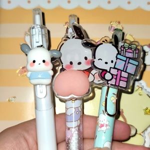 Pochacco charm pen bundle